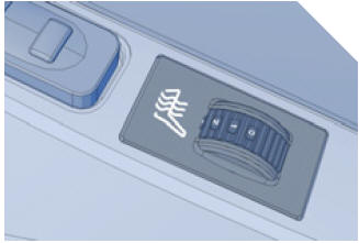 Commandes des sièges chauffants avant