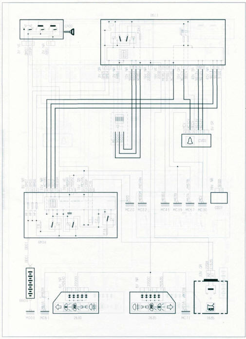 Feux de recul (moteur dw10 avec transmission automatique)