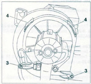 Dépose-repose des motoventilateurs de chauffage