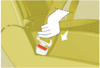 Les places avant et arrière latérales