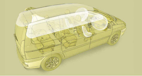 Les airbags ont été conçus pour