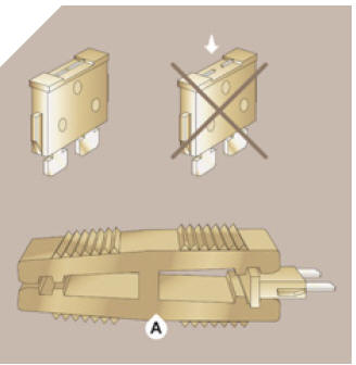 Les boîtes à fusibles sont placées